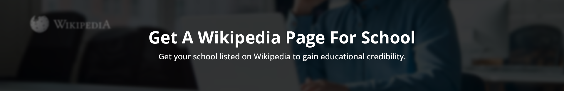 Get A Wikipedia Page For School