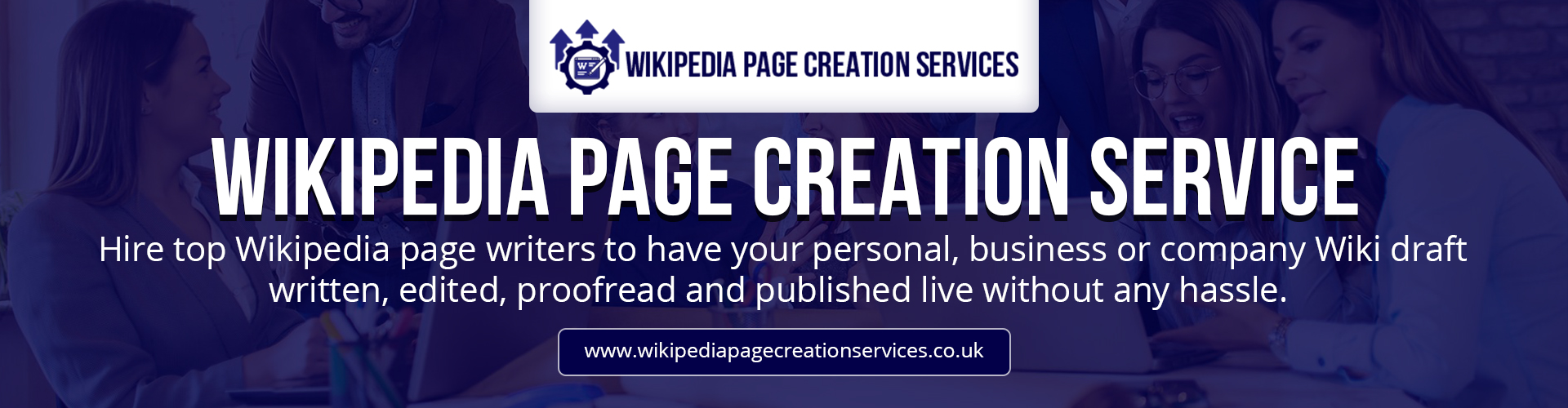 Wikipedia Page Creation Service