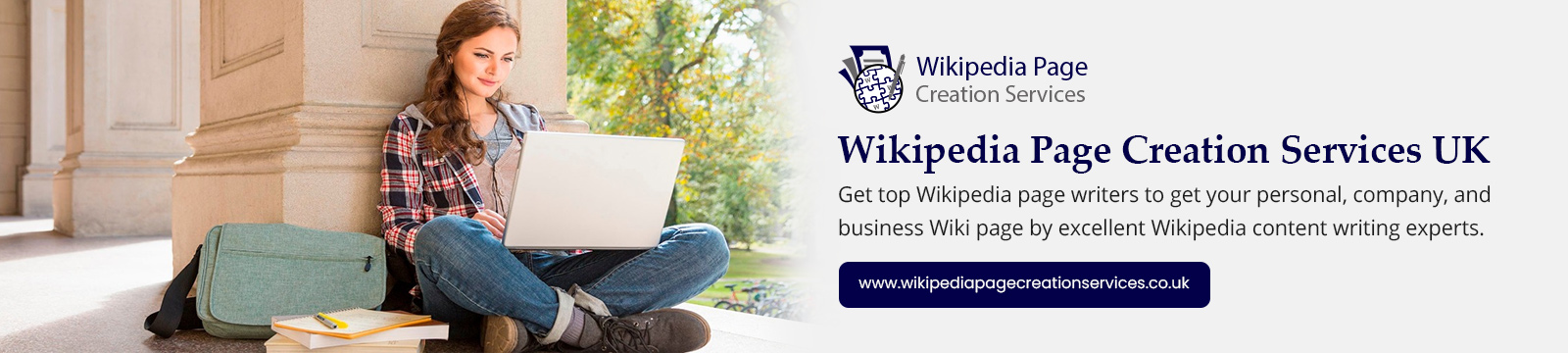 wikipedia page creation services uk