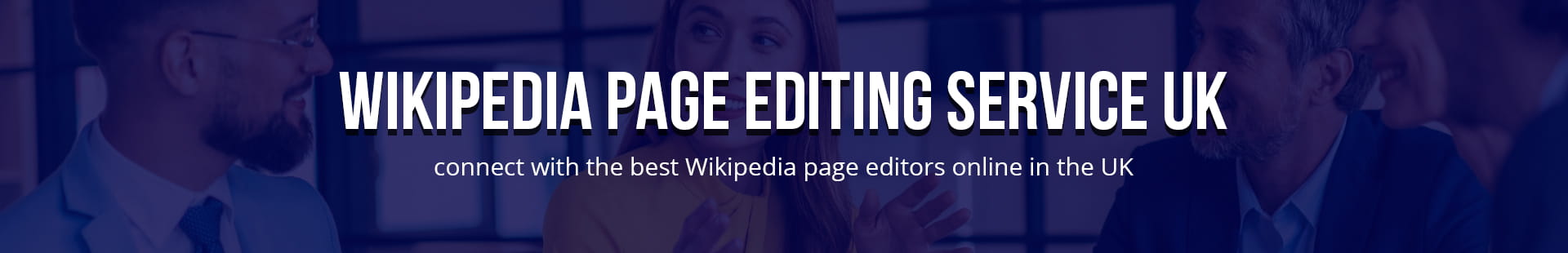 Wikipedia Page Editing Service UK